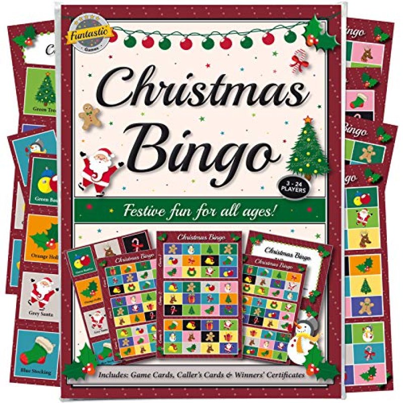 Christmas Party Bingo Game. A fun entertaining…