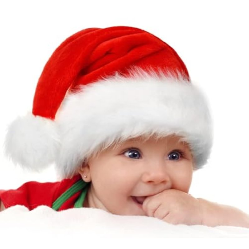 BOSONER Christmas Hat Santa Hat,Xmas Hat Holiday…