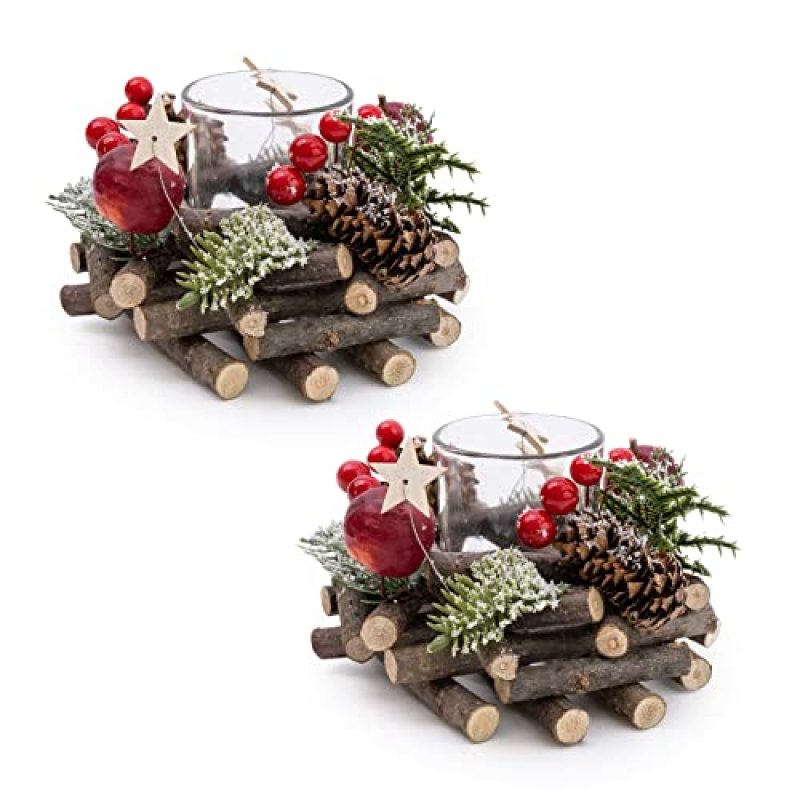 Christmas Tealight Candle Holders