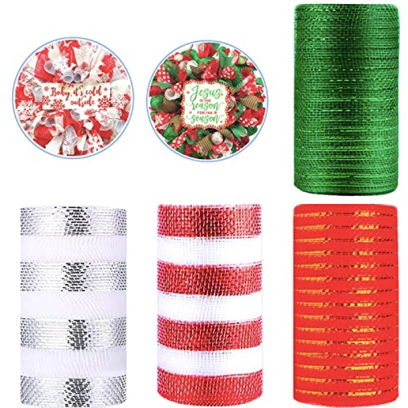 Christmas Deco Mesh Rolls