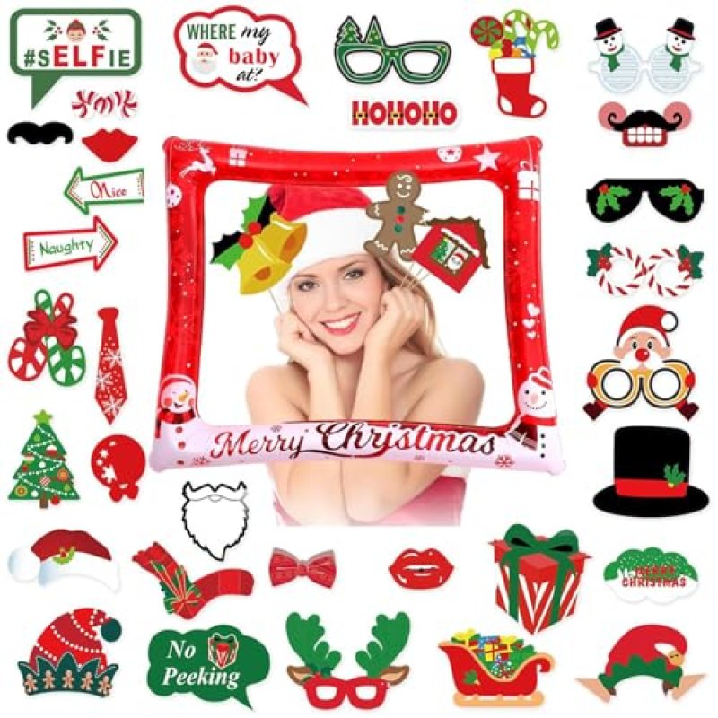 Christmas Photo Props and Frame Kit