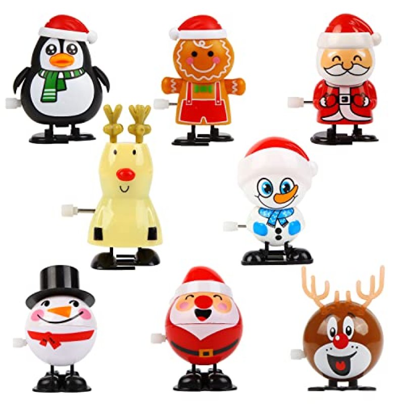 LOKIPA Christmas Wind Up Toys, 8 Pieces…