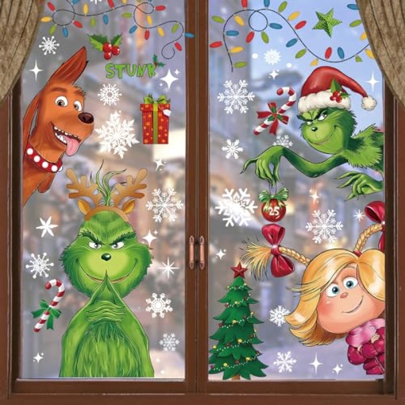 Christmas Window Stickers