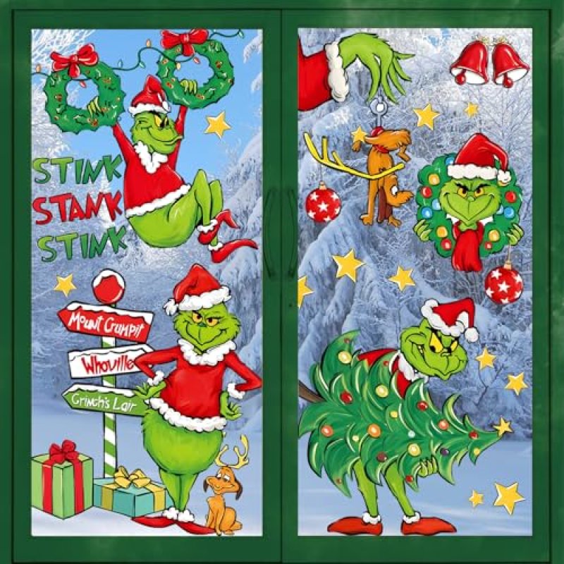 Christmas Window Stickers