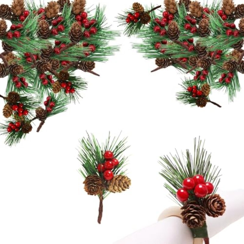 Christmas Pine Picks Decor