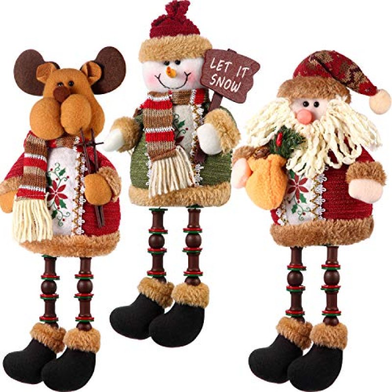 Christmas Plush Figurines Set
