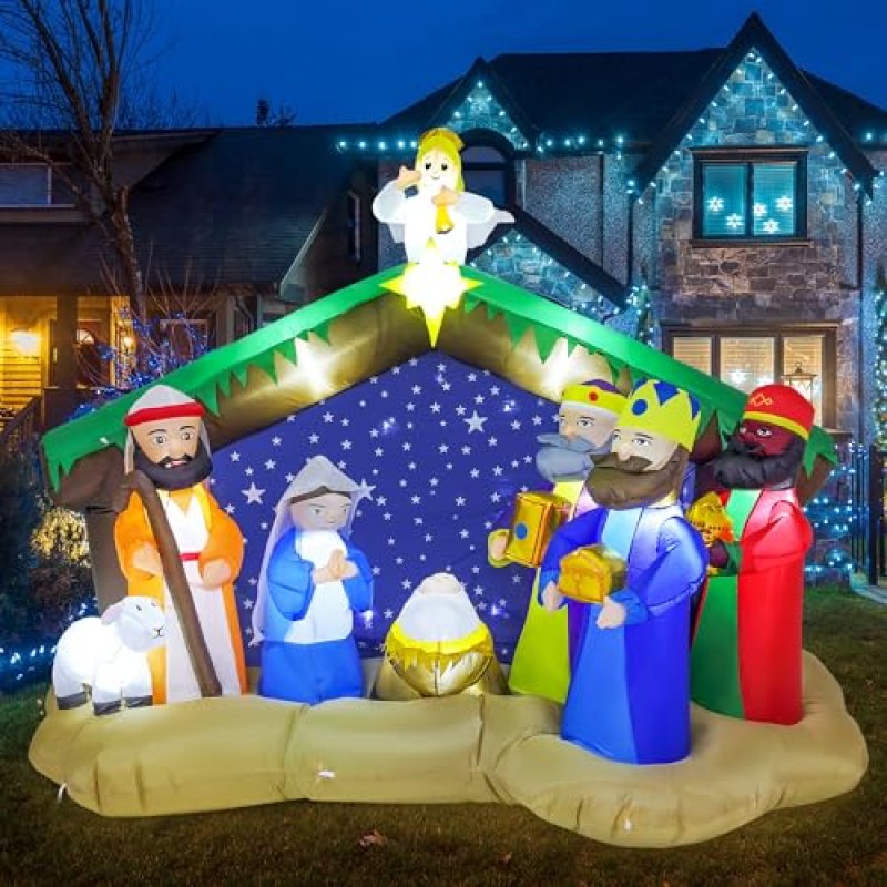 Christmas Inflatable Nativity