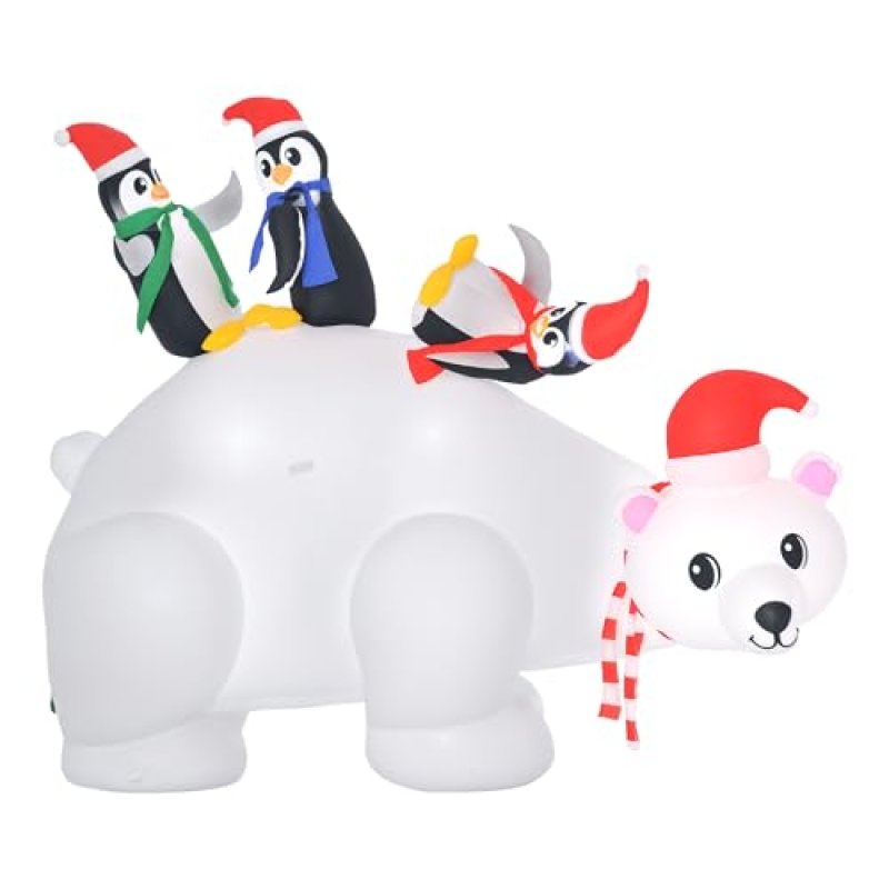 HOMCOM Christmas Inflatable