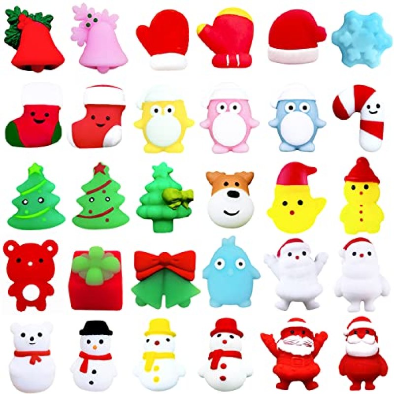 Christmas Mochi Squishy Toys