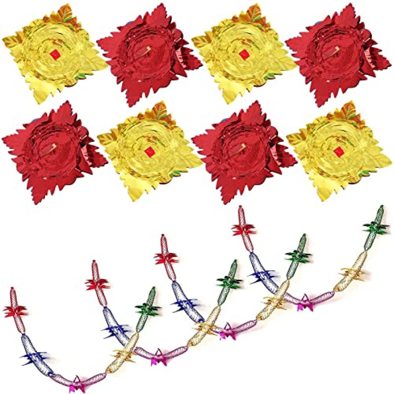 NAYAGOGO Christmas Foil Garlands