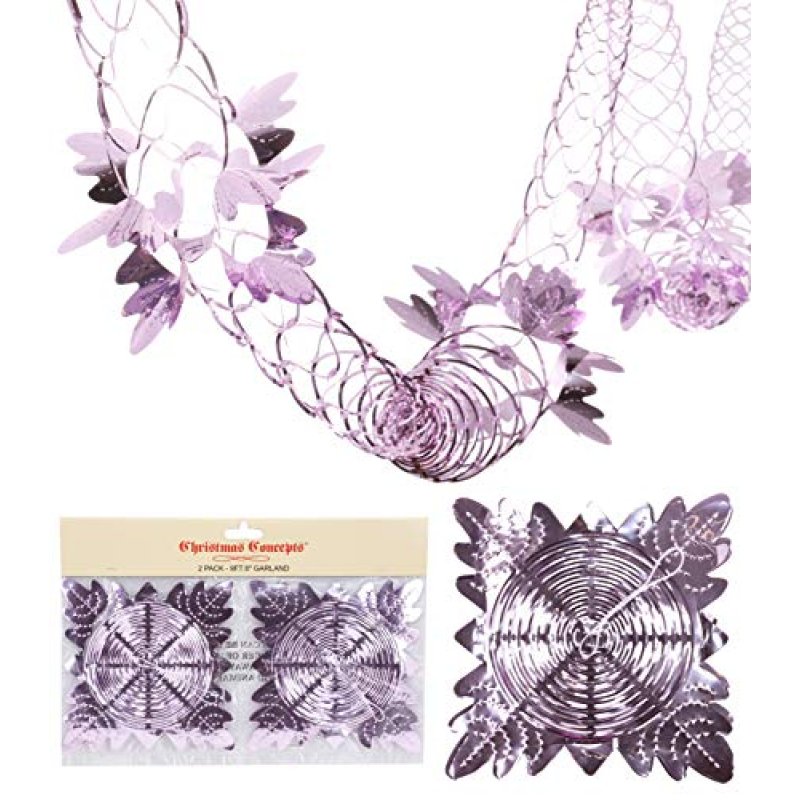 Christmas Concepts® Pack Of 2 9ft Garland Festive…