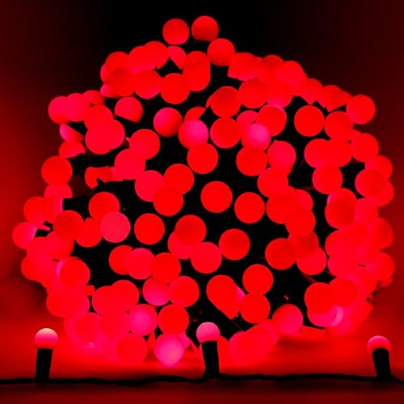 Christmas Concepts Red LED Berry Lights