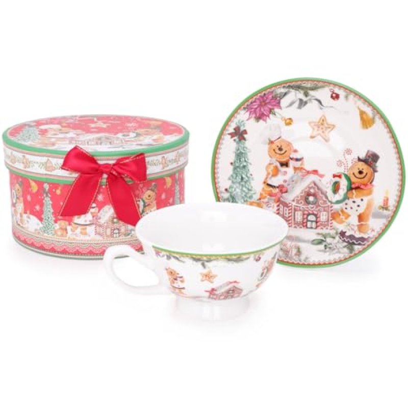 Christmas Concepts Gingerbread Ceramic Set