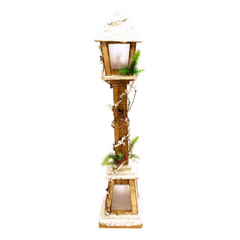 Christmas Wooden Lamppost