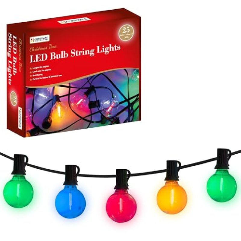 Christmas Workshop LED Globe Lights