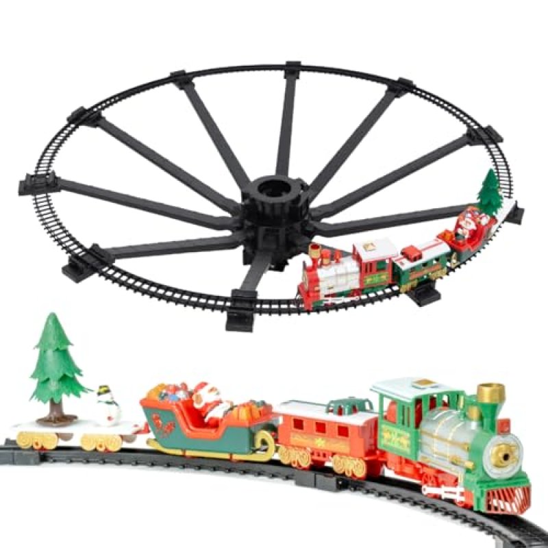 Christmas Workshop Tree Train