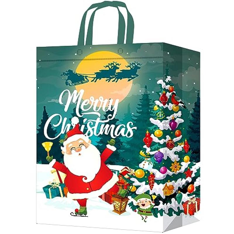 Christmas Tote Bag for Holiday Events