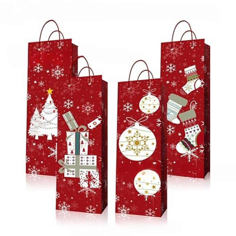 POPOYU Christmas Bottle Bags