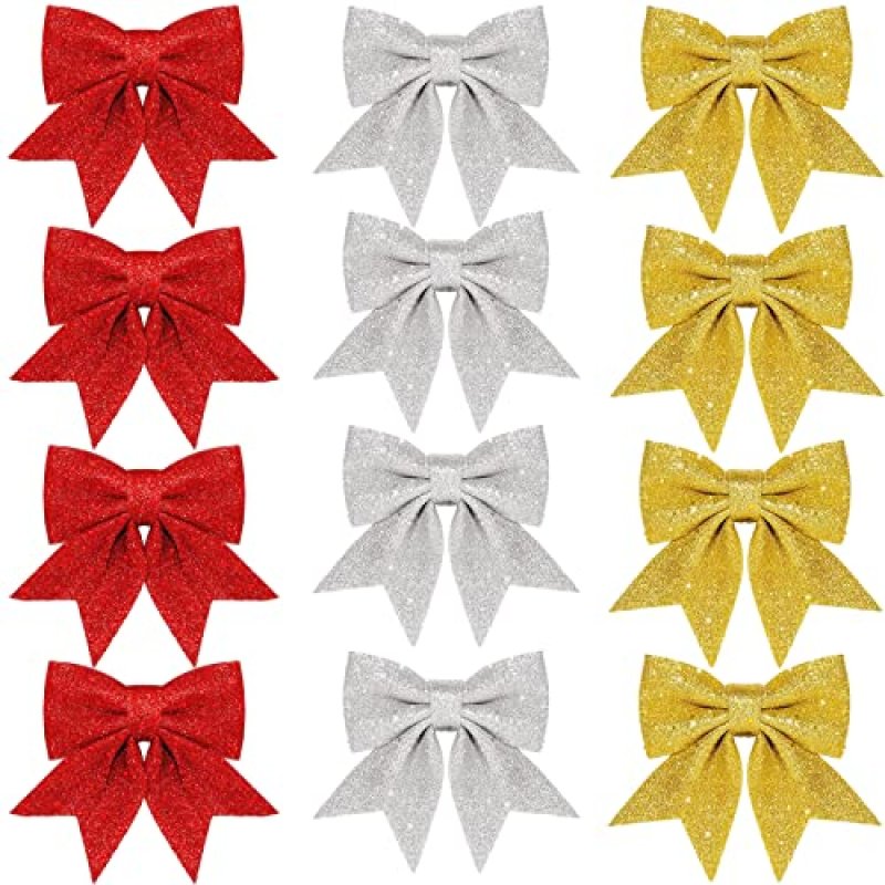 Christmas Bows 12-Pack
