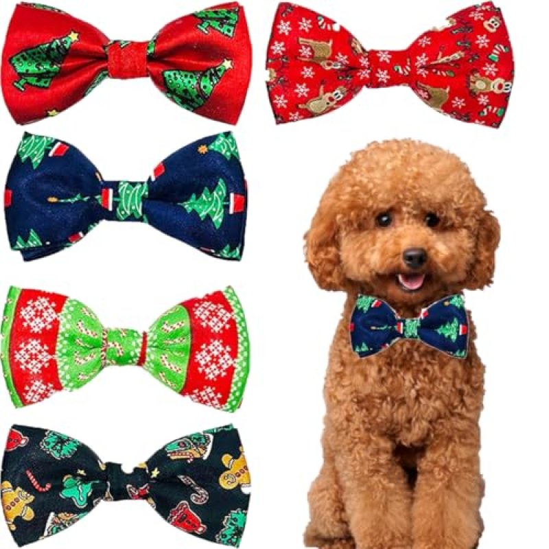 BIPY Christmas Bowtie Collars
