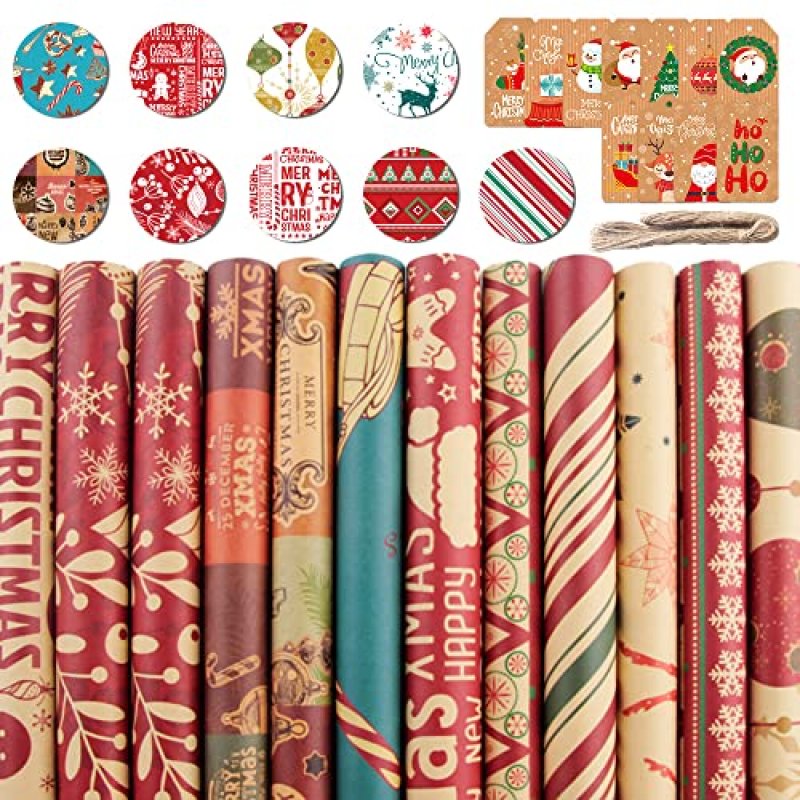Christmas Wrapping Paper Set