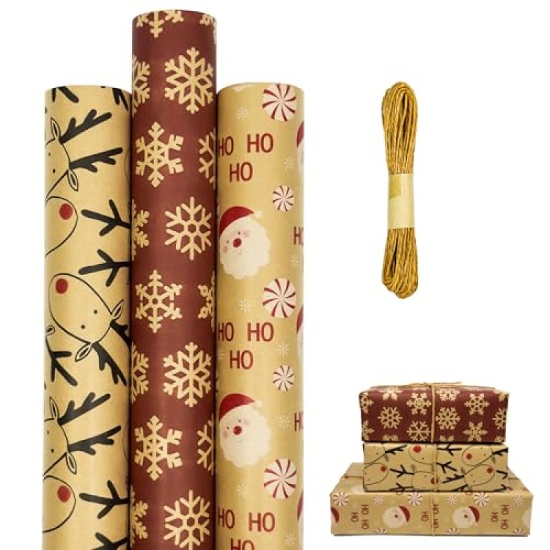LYINUR Christmas Wraps