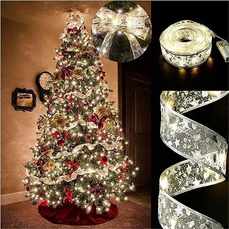 LED Christmas Tree Ribbon Lights