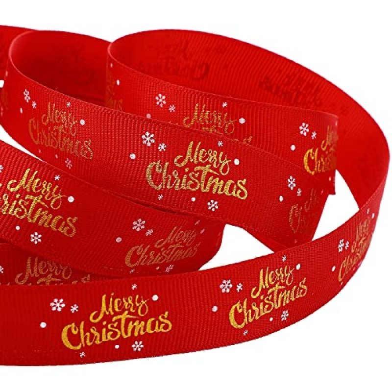Christmas Grosgrain Ribbon