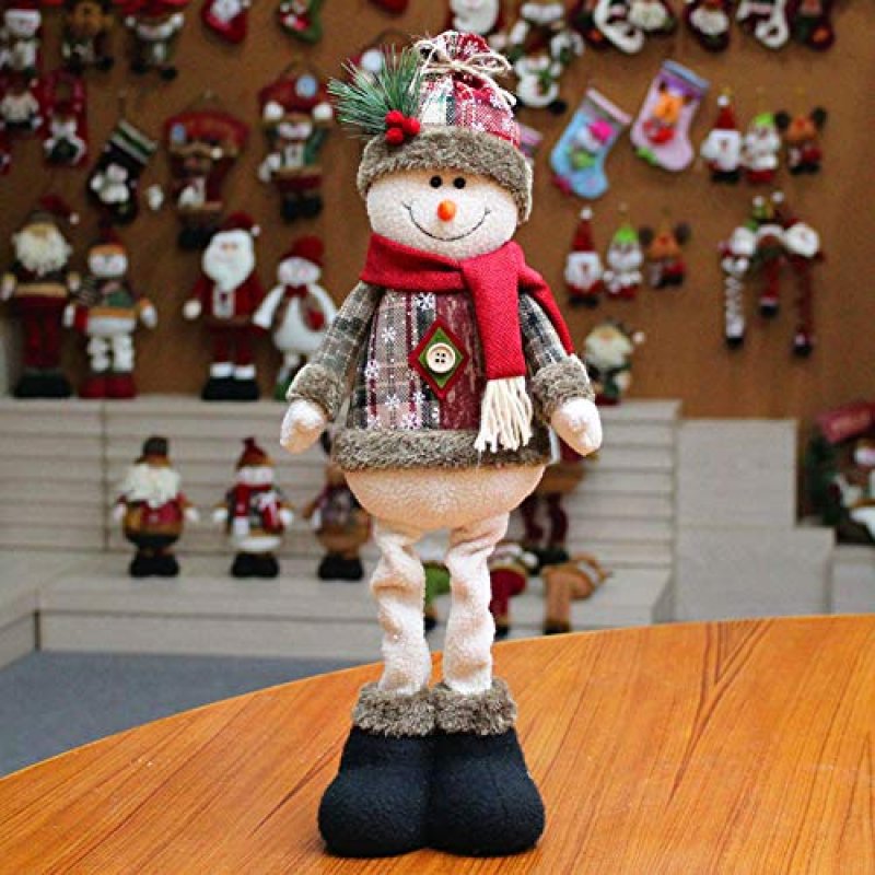 Christmas Standing Figures Xmas Santa Snowman…
