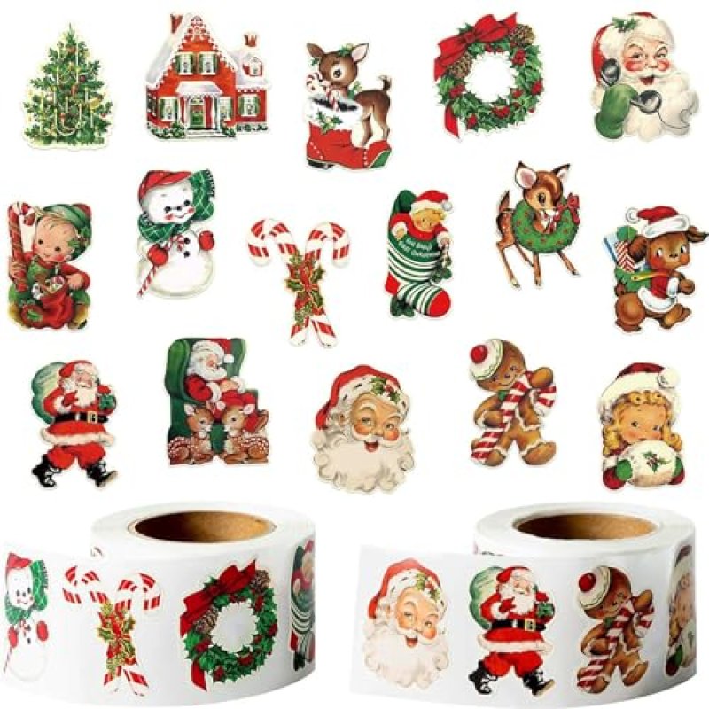 Christmas Stickers 500-Pack