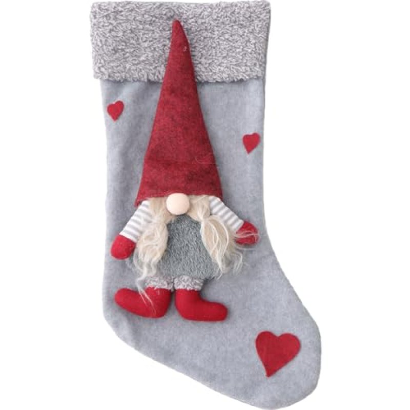 Christmas Stocking with Santa Pattern
