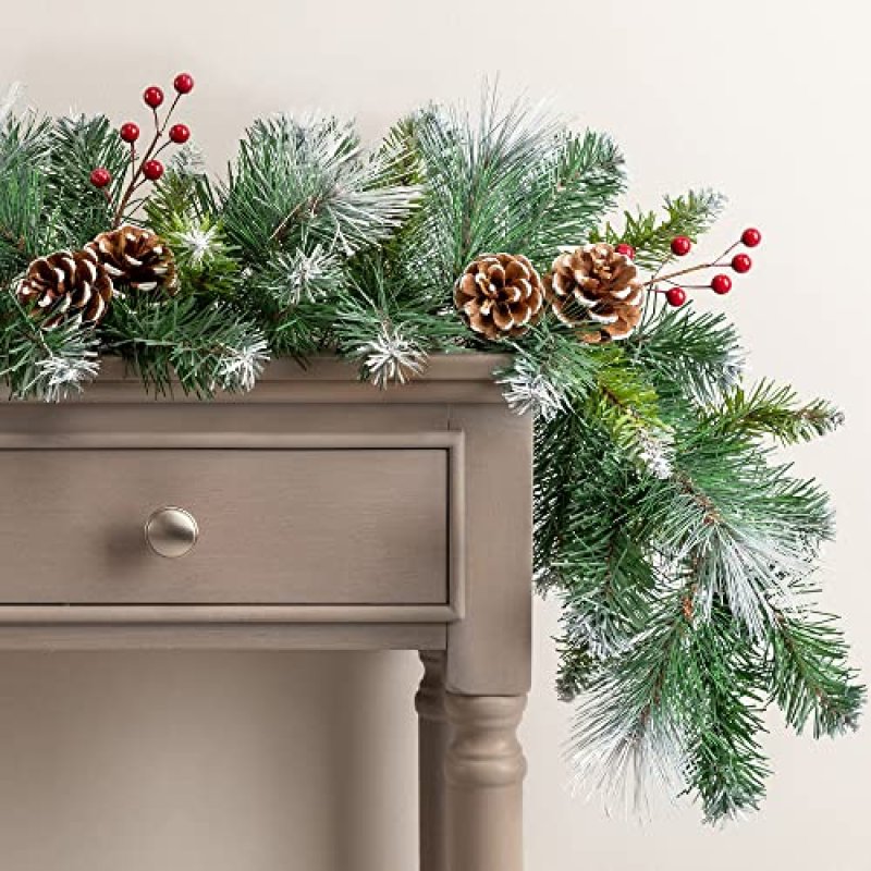 Christow Christmas Garland, 1.8m