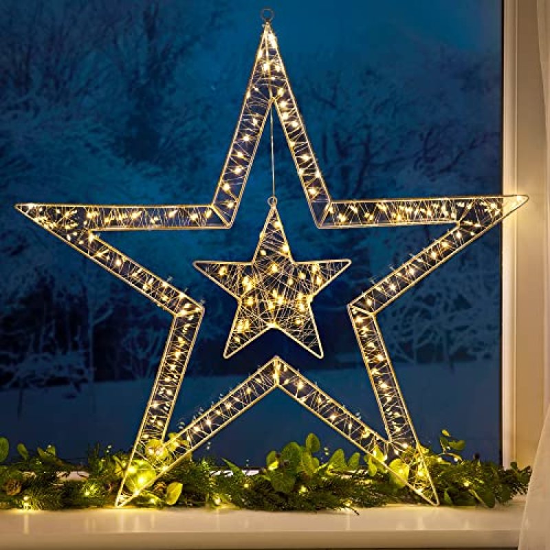 Christow Christmas Star Light