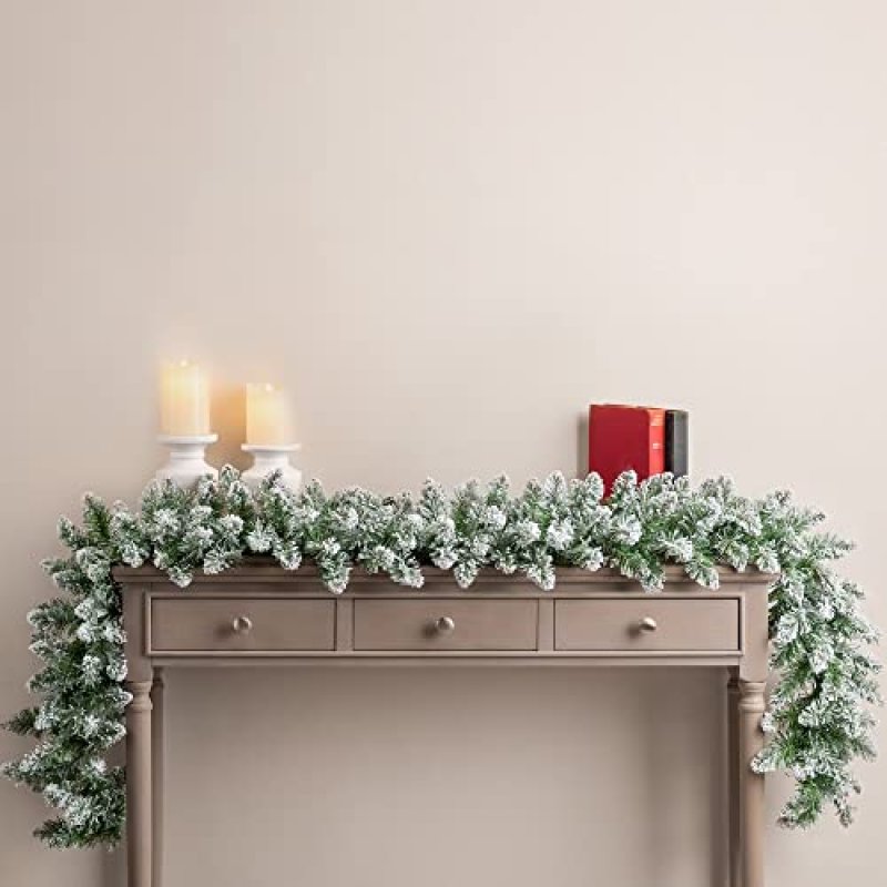 Christow Frosted Christmas Garland