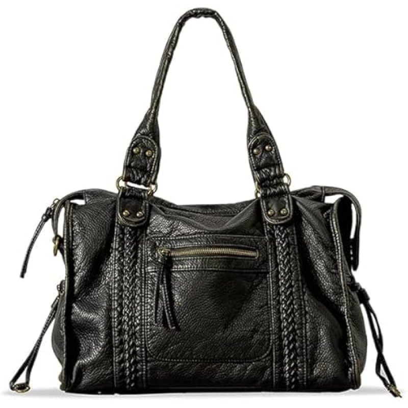 HiTotes Leather Tote Bags for Women Hobo Bag Y2K…