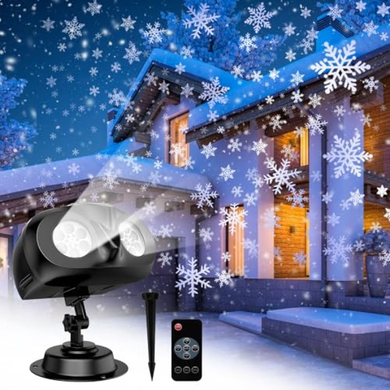 Kiature Snowflake Projector
