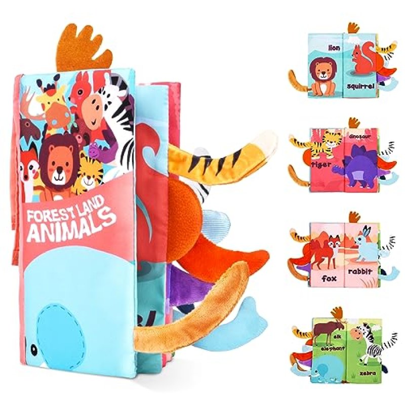 Vicloon Baby Soft Cloth Book