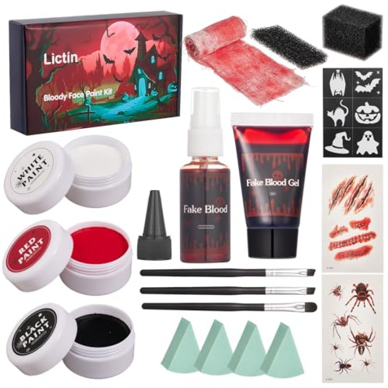 Lictin Halloween Makeup Set