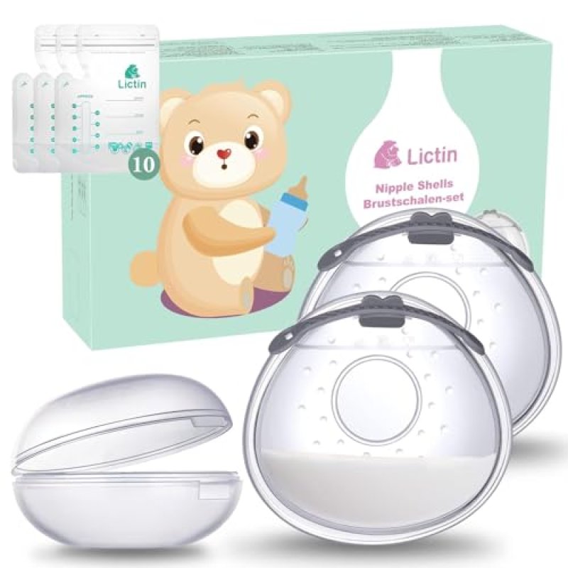 Lictin Milk Collection Shells, 2PCS Milk…