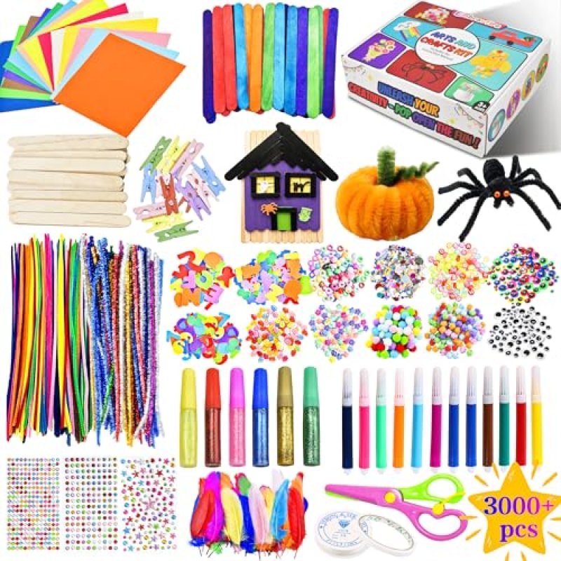 Kids' Halloween Craft Set