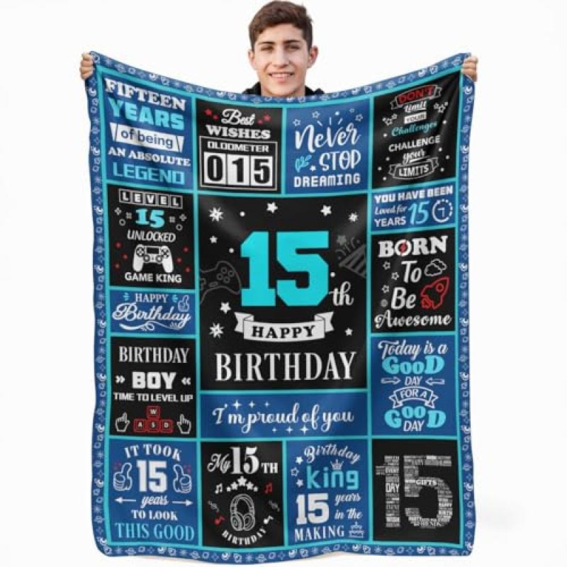 Kids Games Theme Blanket 60 x 50 Inches