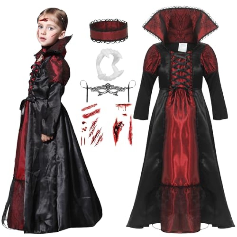 GEMVIE Kids Vampire Costume