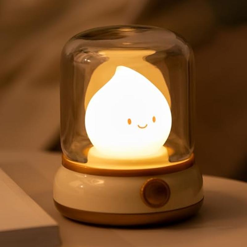 WUYOR Kids Retro Kerosene Lamp Night Light