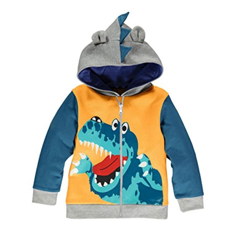 Kids Dinosaur Hooded Jacket