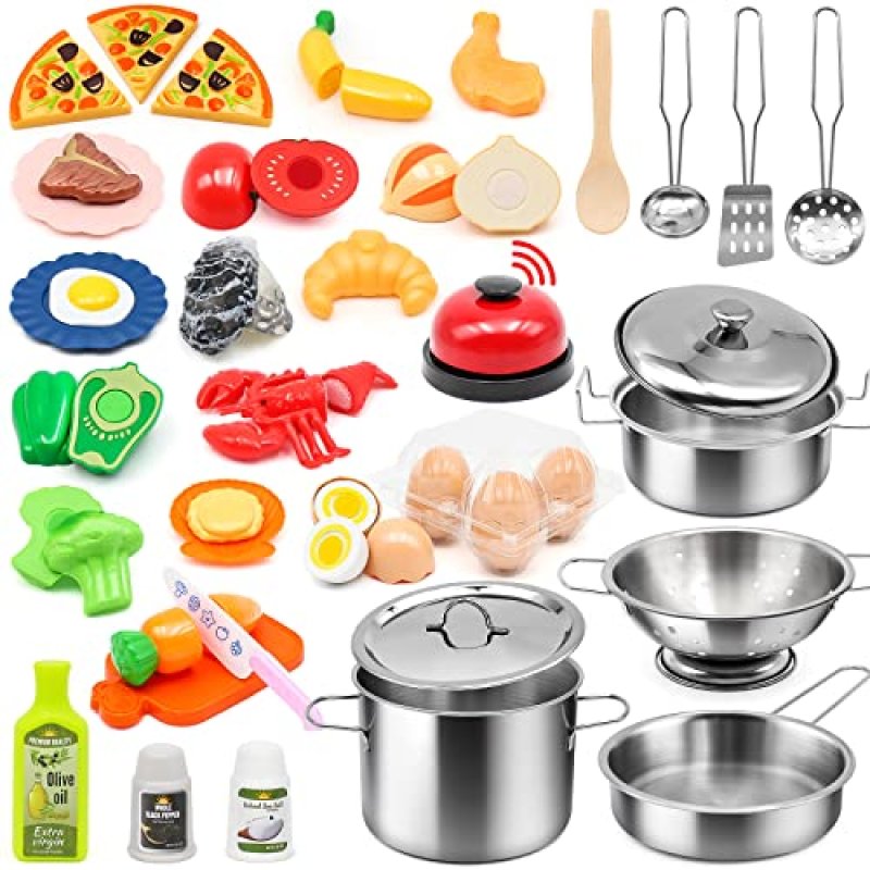 Kids Play Kitchen Set