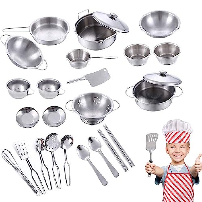 Kids Play Kitchen Set