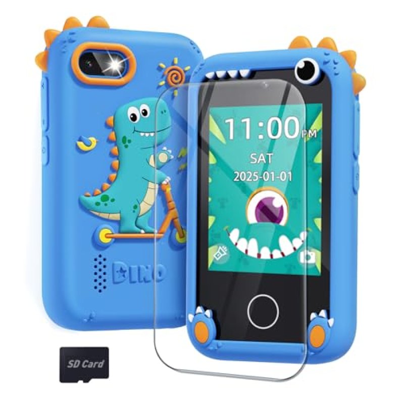 BAISIQI Kids Smart Phone with Dual Camera