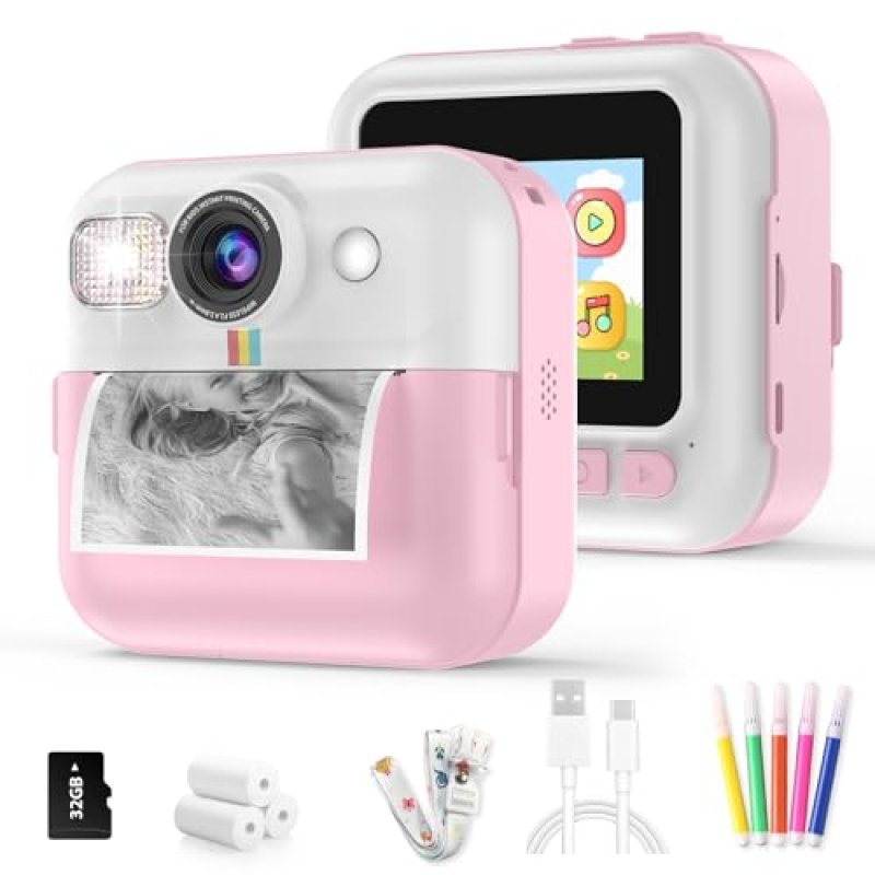 BOFIDAR Kids Instant Print Camera