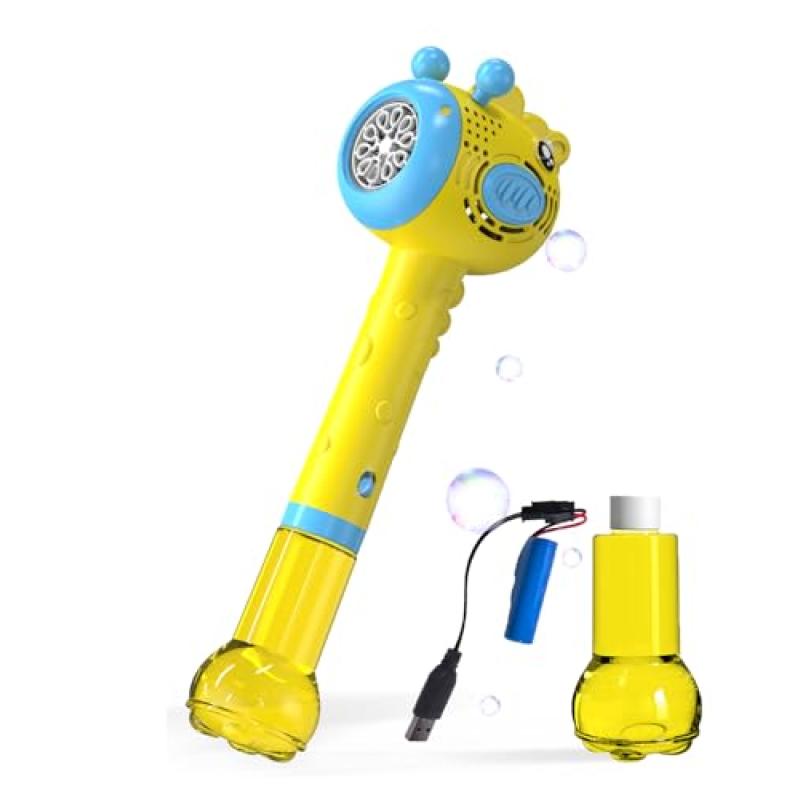 PHNIXGAM Kids Bubble Machine