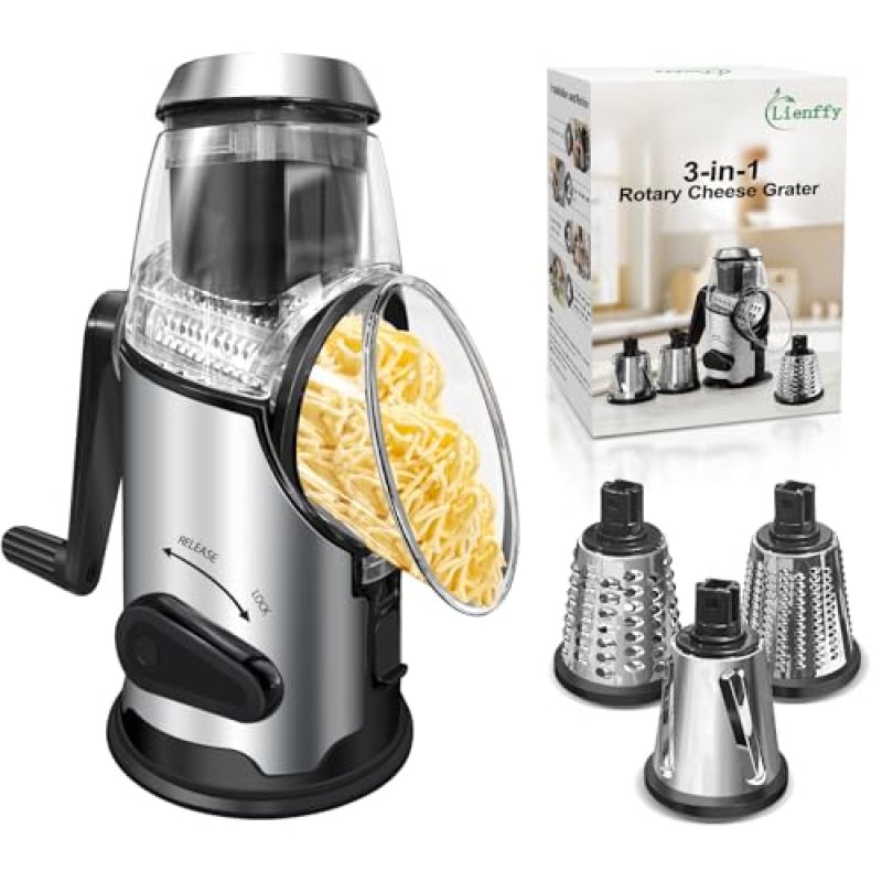 Lienffy Rotary Cheese Grater
